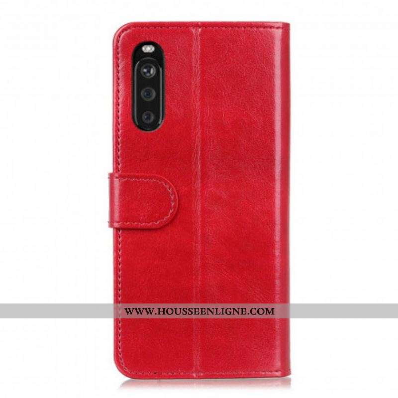 Housse Sony Xperia 10 III Simili Cuir Finesse