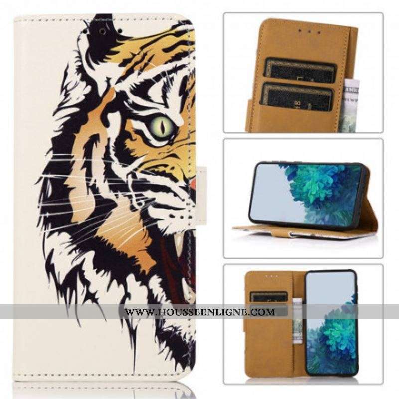 Housse Sony Xperia 10 III Tigre Féroce