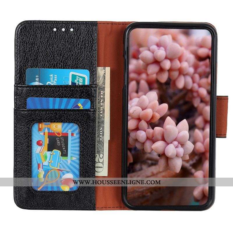 Housse Sony Xperia 10 IV Cuir Nappa Fendu