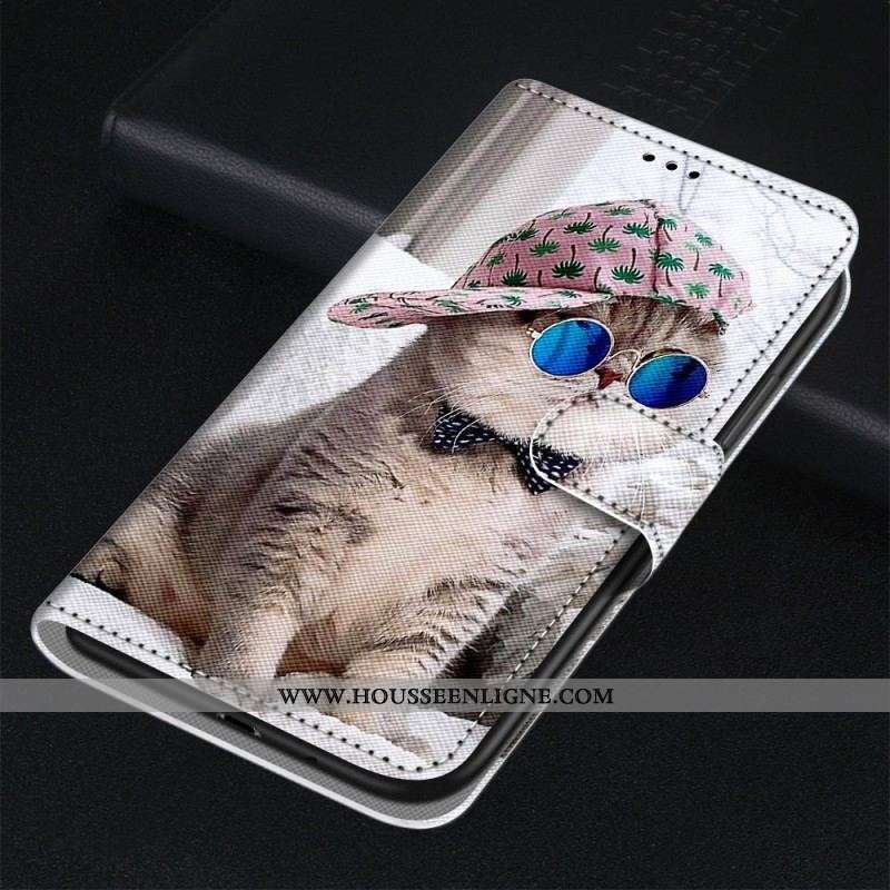 Housse Sony Xperia 10 IV Yo Cat à Lanière