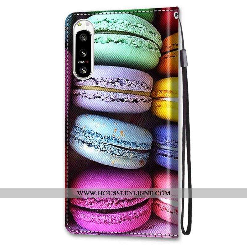 Housse Sony Xperia 5 IV Macarons