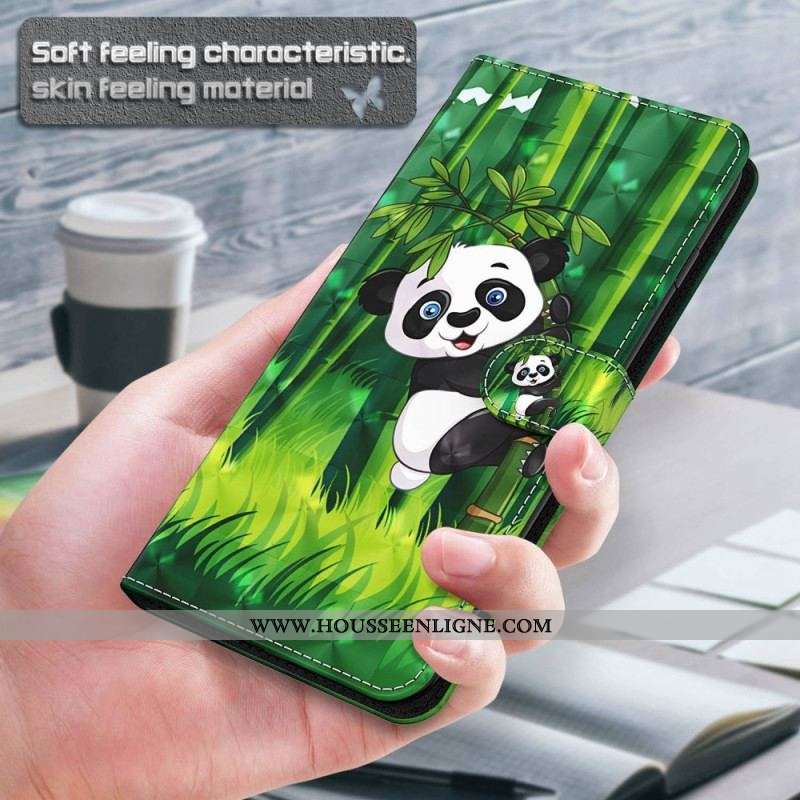 Housse Sony Xperia 5 IV Panda Bambou à Lanière