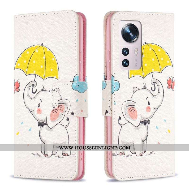 Housse  Xiaomi 12 / 12X  Bébé Éléphant