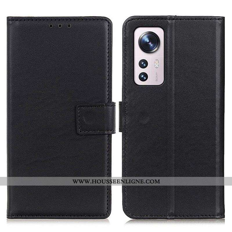 Housse  Xiaomi 12 / 12X Simili Cuir Simple