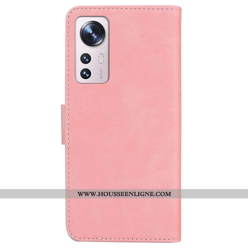 Housse Xiaomi 12 Pro Cuir Uni