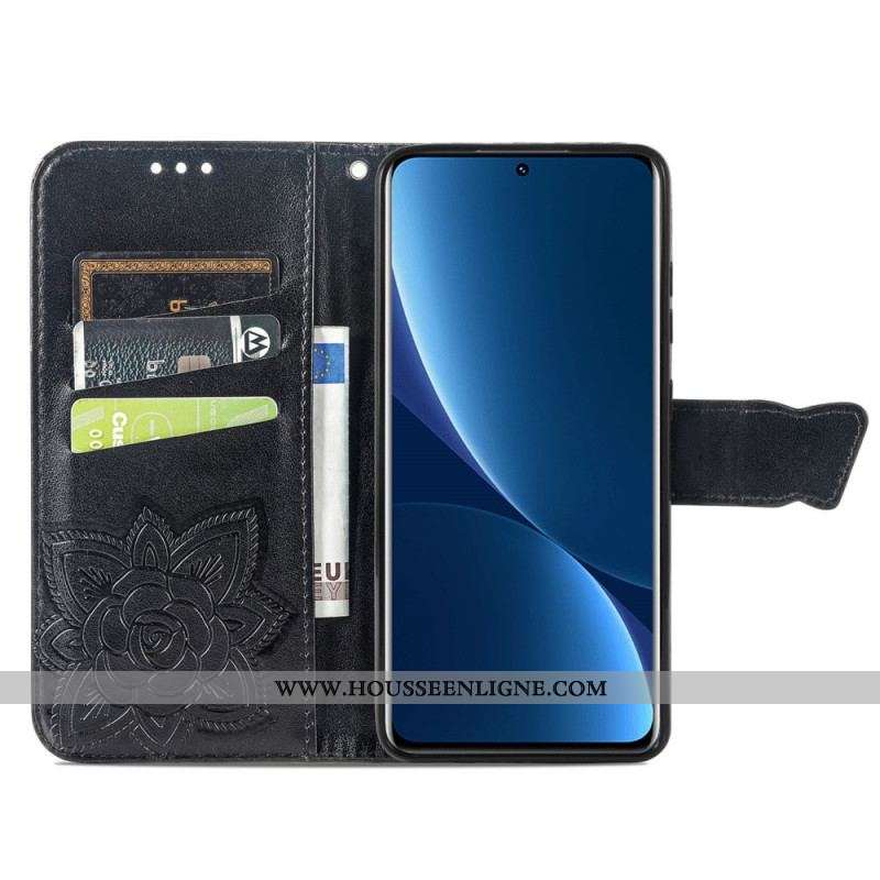 Housse Xiaomi 12 Pro Demi Papillon