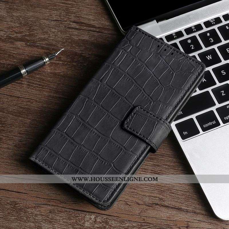 Housse Xiaomi 12 Pro Skin-Touch Crocodile