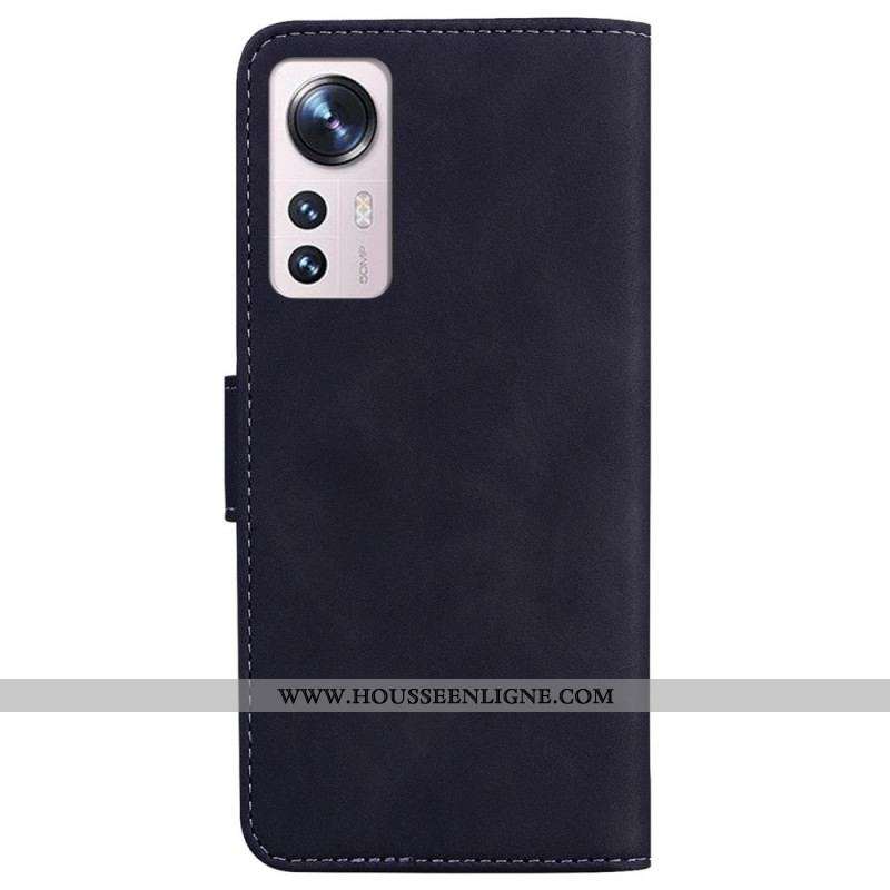 Housse Xiaomi 12 Pro Skin-Touch Papillon