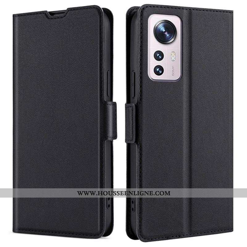 Housse Xiaomi 12 Pro Style Cuir Ultra Fine