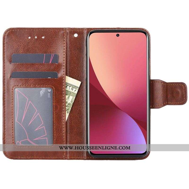 Housse Xiaomi 12 Pro Style Cuir Vintage