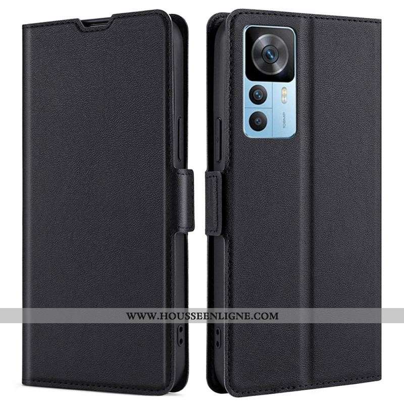 Housse Xiaomi 12T / 12T Pro Simili Cuir Ultra Fin