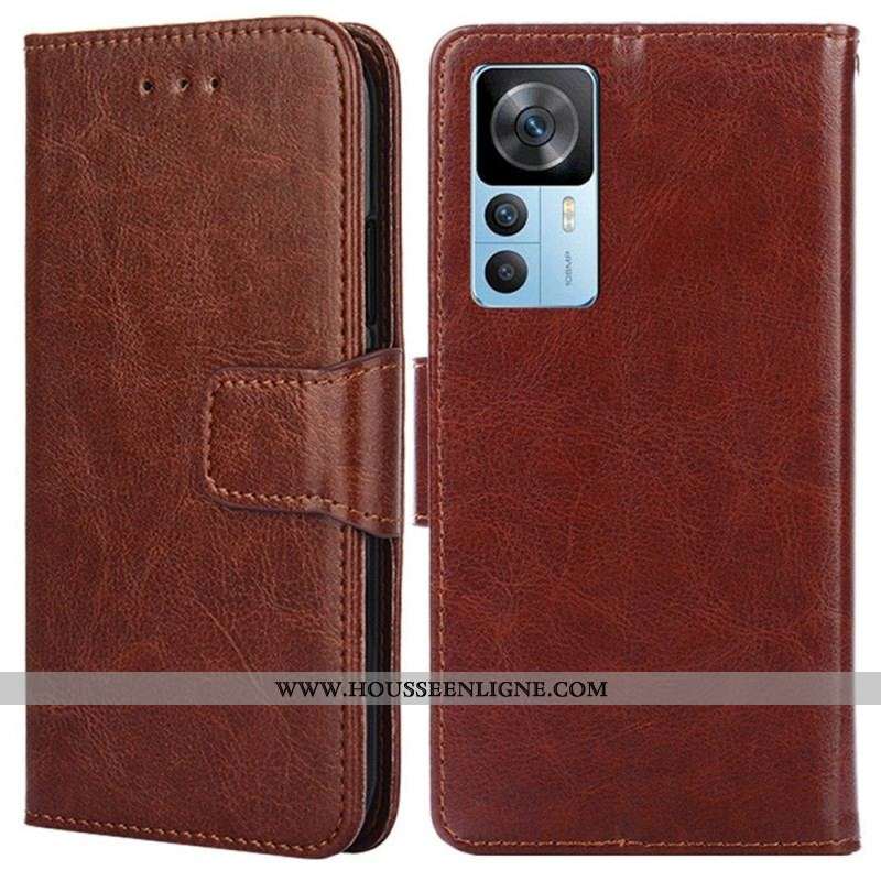 Housse Xiaomi 12T / 12T Pro Simili Cuir Vintage