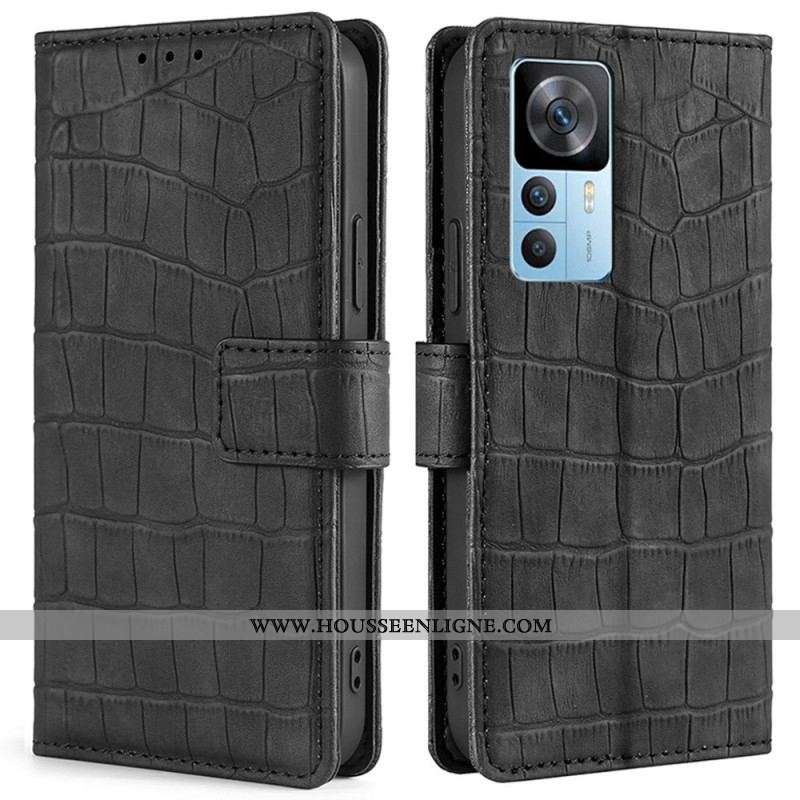 Housse Xiaomi 12T / 12T Pro Skin-Touch Crocodile