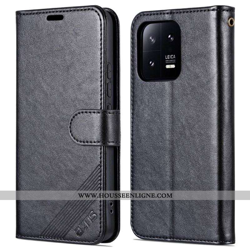 Housse Xiaomi 13 AZNS Effet Cuir