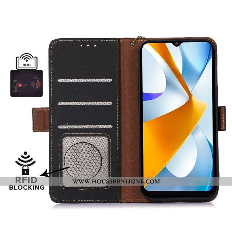 Housse Xiaomi 13 Lite Cuir Véritable Protection RFID