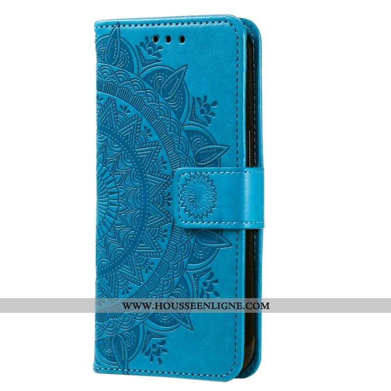 Housse Xiaomi 13 Lite Mandala Soleil avec Lanière