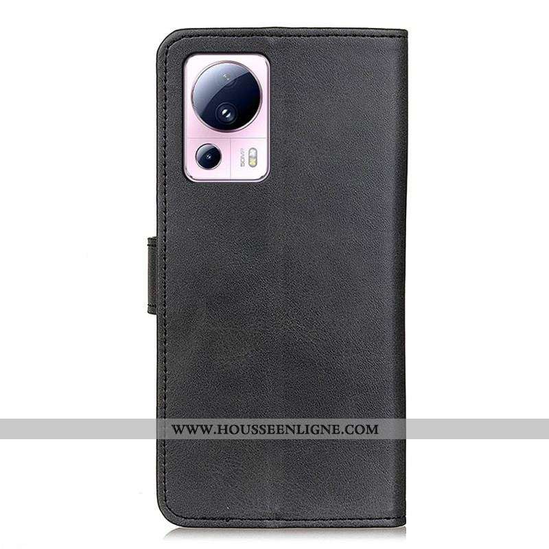 Housse Xiaomi 13 Lite Simili Cuir Mat