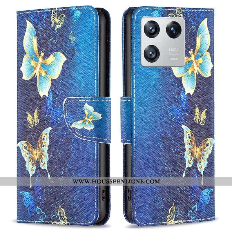 Housse Xiaomi 13 Papillons