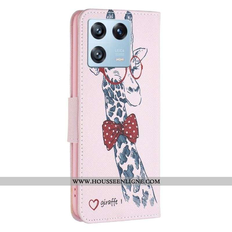 Housse Xiaomi 13 Pro Girafe Intello