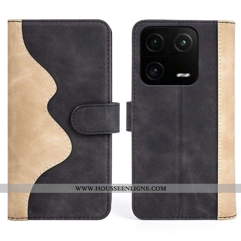 Housse Xiaomi 13 Pro Style cuir Vague