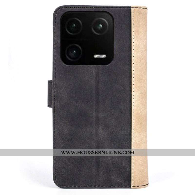 Housse Xiaomi 13 Pro Style cuir Vague