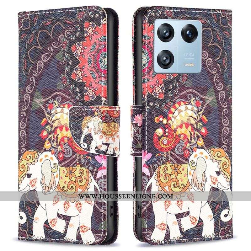 Housse Xiaomi 13 Pro Éléphant Tribal