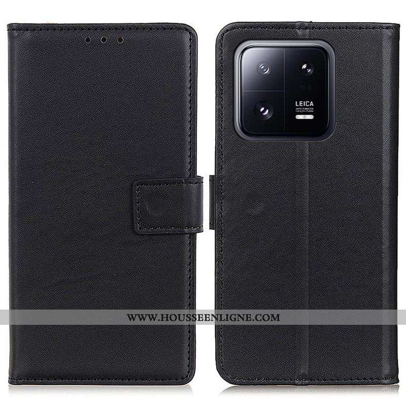 Housse Xiaomi 13 Simili Cuir Simple