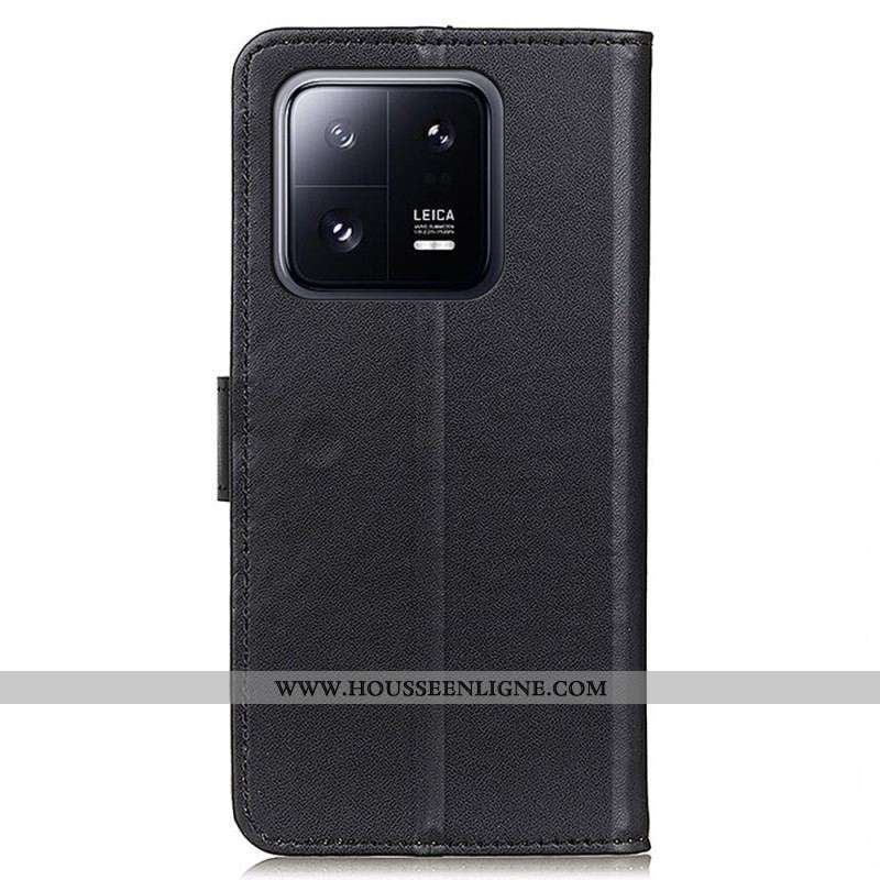 Housse Xiaomi 13 Simili Cuir Simple