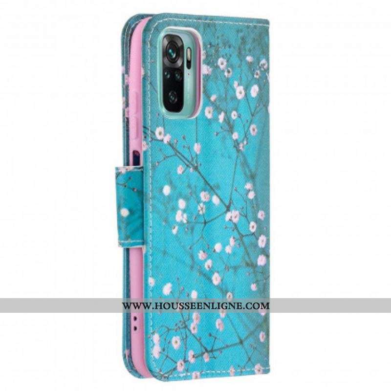 Housse Xiaomi Redmi Note 10/10S/Poco M5s Flowered Tree