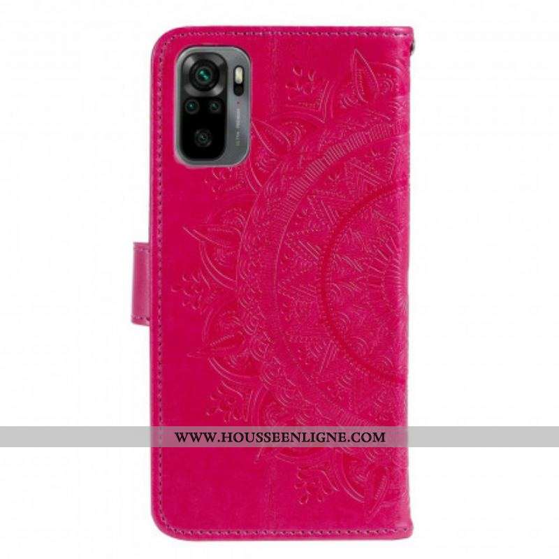 Housse Xiaomi Redmi Note 10/10S/Poco M5s Mandala Soleil