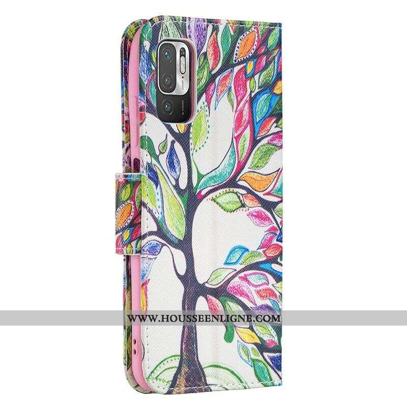 Housse Xiaomi Redmi Note 10 5G / Poco M3 Pro 5G Arbre Coloré