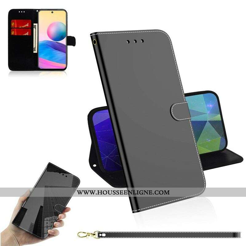 Housse Xiaomi Redmi Note 10 5G / Poco M3 Pro 5G Couverture MIroir