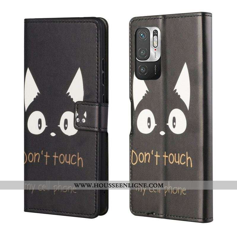 Housse Xiaomi Redmi Note 10 5G / Poco M3 Pro 5G Don't Touch My Cell