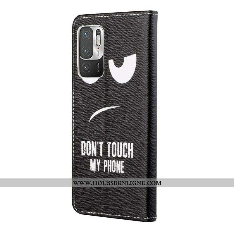 Housse Xiaomi Redmi Note 10 5G / Poco M3 Pro 5G Don't Touch My Phone