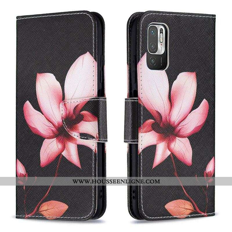 Housse Xiaomi Redmi Note 10 5G / Poco M3 Pro 5G Fleur Rose