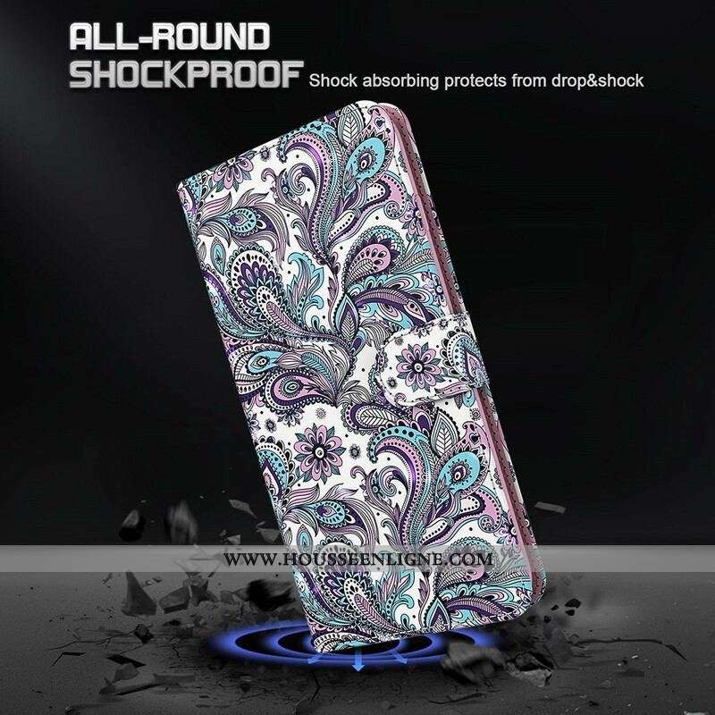 Housse Xiaomi Redmi Note 10 5G / Poco M3 Pro 5G Fleurs Motifs