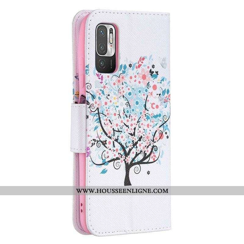 Housse Xiaomi Redmi Note 10 5G / Poco M3 Pro 5G Flowered Tree