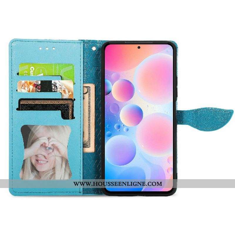 Housse Xiaomi Redmi Note 10 Pro Feuilles Tribales