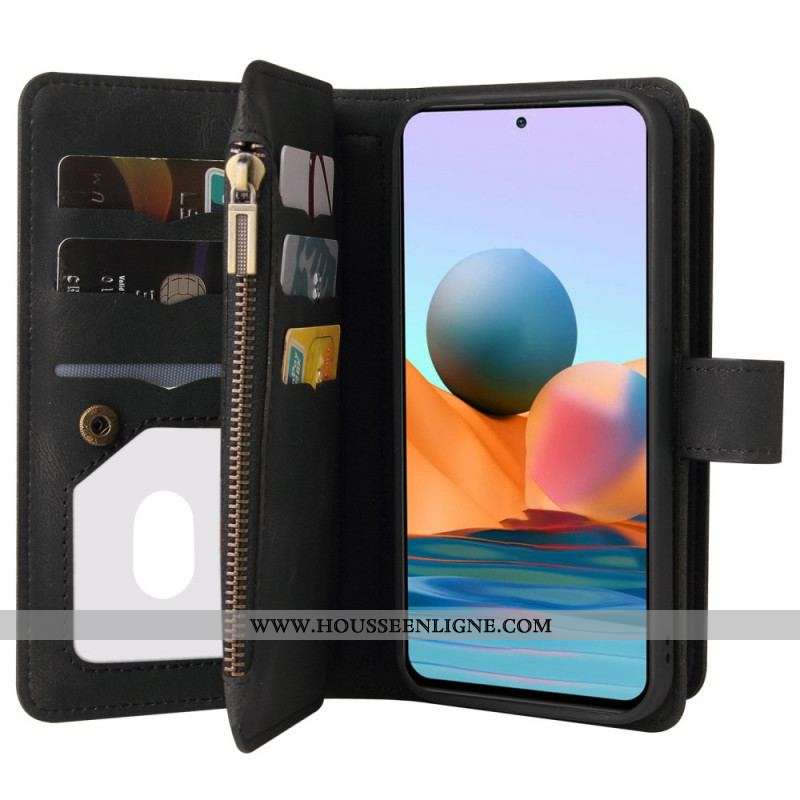 Housse Xiaomi Redmi Note 10 Pro Multi-Fonctions Porte-Cartes