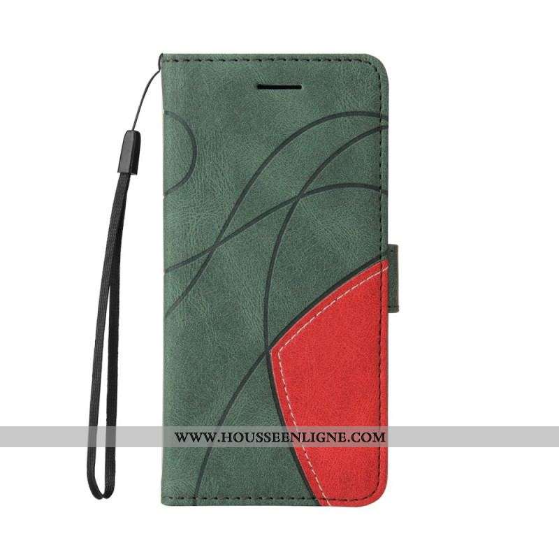 Housse Xiaomi Redmi Note 10 Pro Simili Cuir Bicolore Signature