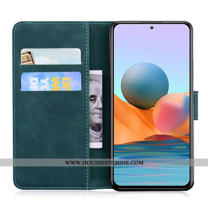 Housse Xiaomi Redmi Note 10 Pro Skin-Touch Papillon