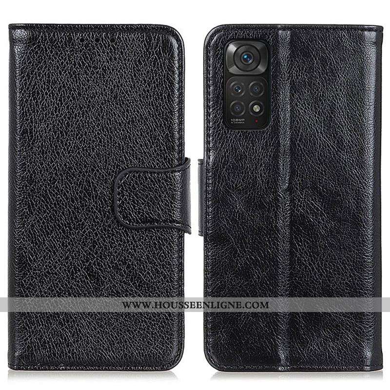 Housse Xiaomi Redmi Note 11 / 11s Cuir Nappa Fendu