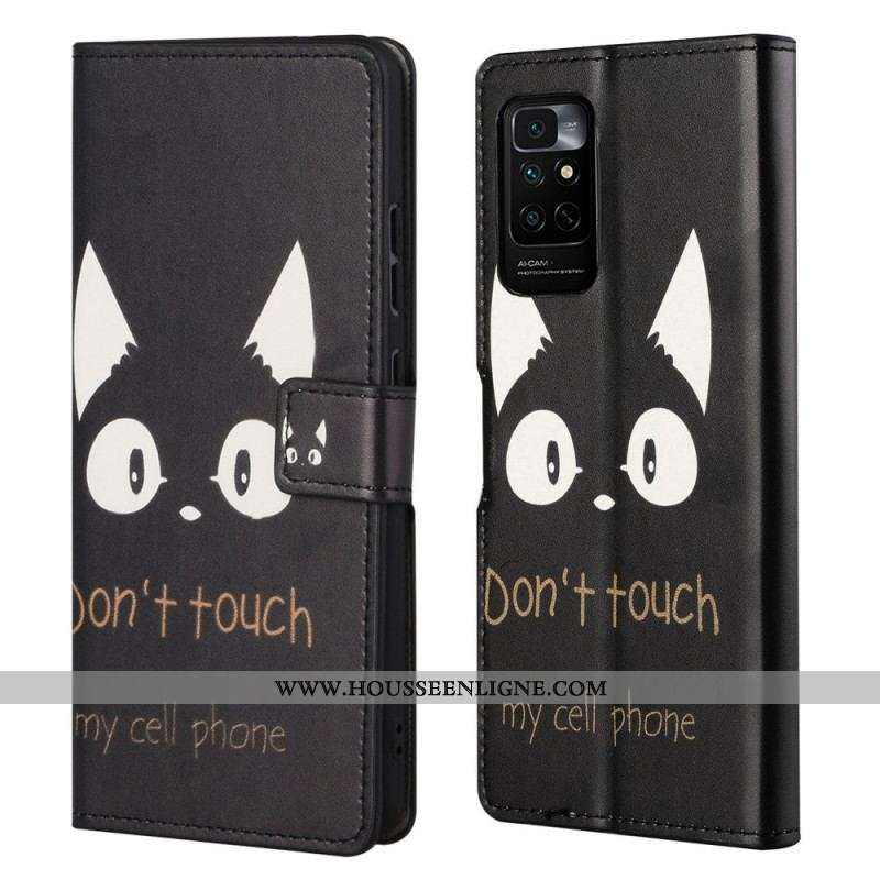 Housse Xiaomi Redmi Note 11 / 11s Don't Touch My Cell Phone