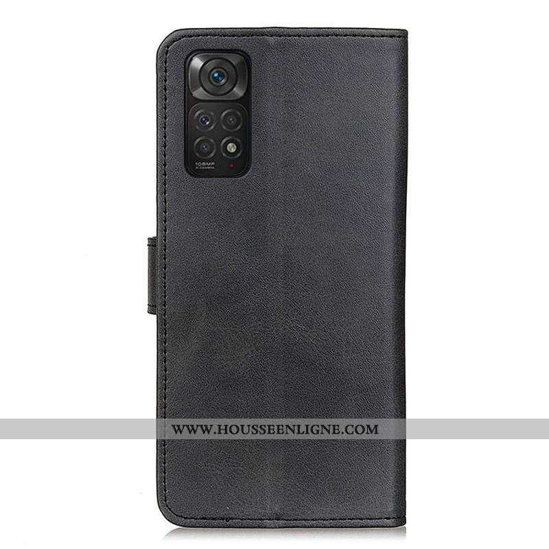 Housse Xiaomi Redmi Note 11 / 11s Effet Cuir Mat Rétro