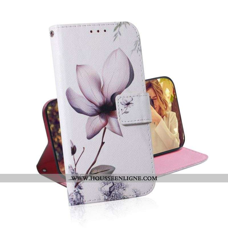 Housse Xiaomi Redmi Note 11 / 11s Fleur Vieux Rose