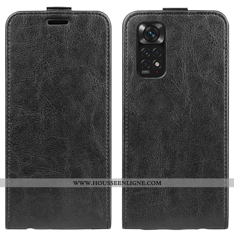 Housse Xiaomi Redmi Note 11 / 11s Rabat Vertical Effet Cuir