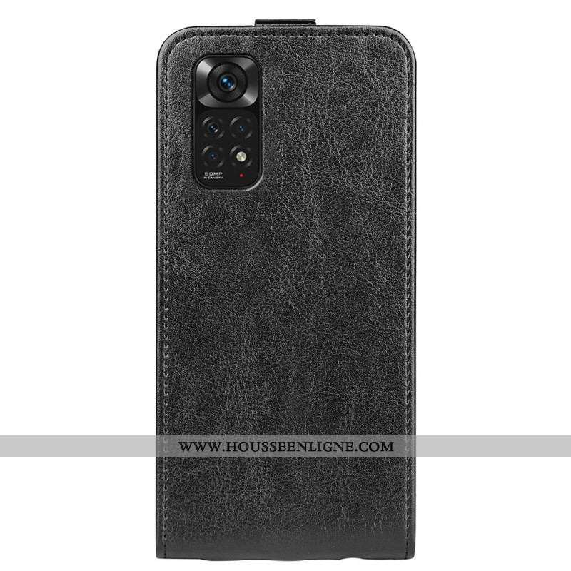 Housse Xiaomi Redmi Note 11 / 11s Rabat Vertical Effet Cuir