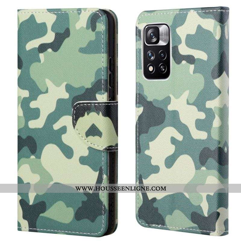 Housse Xiaomi Redmi Note 11 Pro / Note 11 Pro 5G Camouflage Militaire