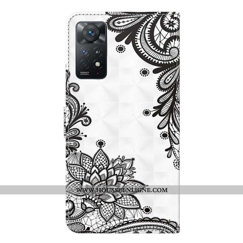 Housse Xiaomi Redmi Note 11 Pro / Note 11 Pro 5G Chic Dentelle