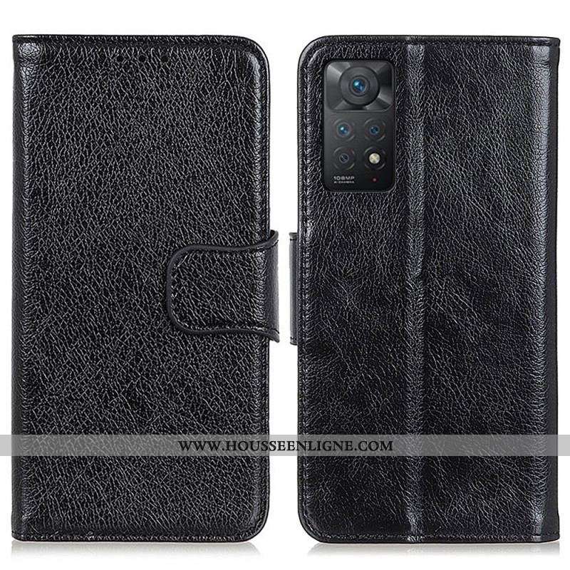 Housse Xiaomi Redmi Note 11 Pro / Note 11 Pro 5G Cuir Nappa Fendu